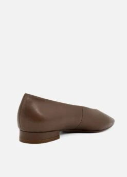 Chelsea Crew Slick Leather Ballet Flats – Elegant Low Heel Slip-On Shoes -ModCloth 3 f51f55cc b667 46b7 b4d9 a744bdca2d86