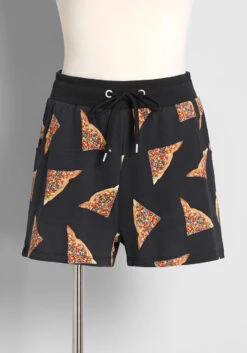 Let's Have A Toast Drawstring Shorts