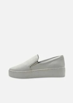 Chelsea Crew Ulta Grey Perforated Leather Platform Slip-On Sneakers -ModCloth 4 3f6e3b1d 91a5 4bc1 8177 1b3f94ff323f