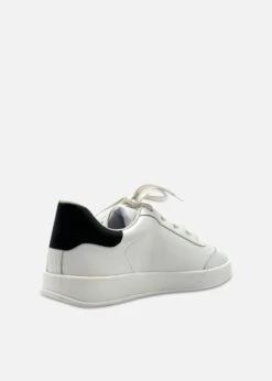 Chelsea Crew Monday White Leather Platform Tennis Sneakers - Classic Low-Top Lace-Up -ModCloth 4 82ab56dd 0cef 40c7 9939 277238d92144
