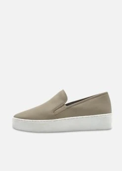 Chelsea Crew Ulta Grey Perforated Leather Platform Slip-On Sneakers -ModCloth 4 c8e6c1d6 2668 4ebc 9cd6 e659e851a506