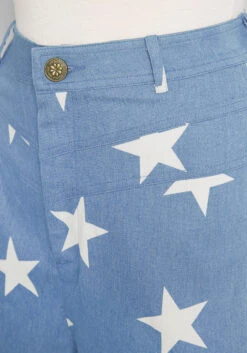 Bright & Beautiful All Stars, No Stripes Light Blue Acid Wash Star Print High-Rise Denim Tap Shorts -ModCloth 6ffe1f62db0ebe1c56dfc8bb4da0ae53 54720fe2 858c 44ae b5fc 67e1bb262d51