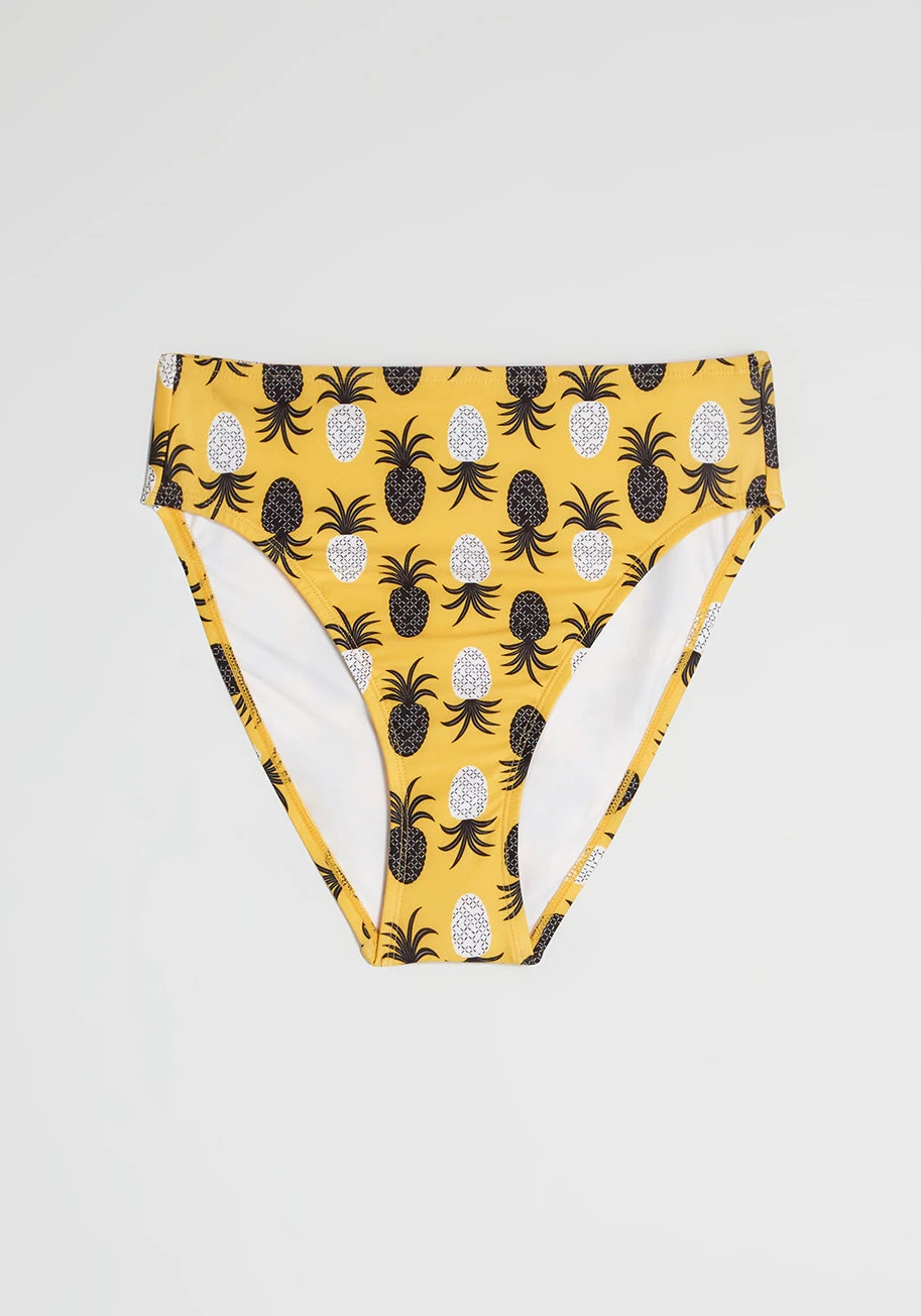 The Franky High-Waisted Bikini Bottom 3 The Franky High-Waisted Bikini Bottom
