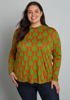 You Got This Mock Neck Top 11 You Got This Mock Neck Top -ModCloth 97e115d749fb27c20e98a86878924ef3