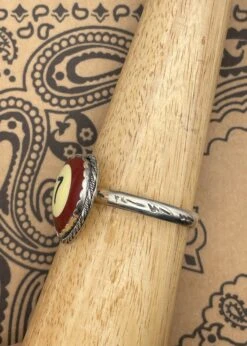 Billiard Ball #7 Heart Cuff Bracelet 7 Billiard Ball #7 Heart Cuff Bracelet -ModCloth BB741CFF MAROON 2