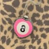 Billiard 8-Ball Pink Heart Pendant -ModCloth BBPNK840PND PINK 1