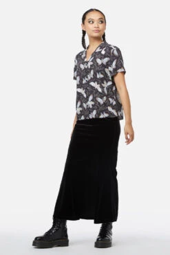 Larvae Print Blouse -ModCloth BGFX181 001 3