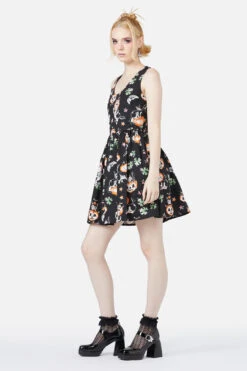 Pumpkin Patch Kitty Dress -ModCloth BGFY083 001 03