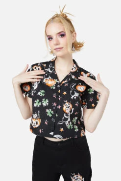 Pumpkin Patch Kitty Blouse