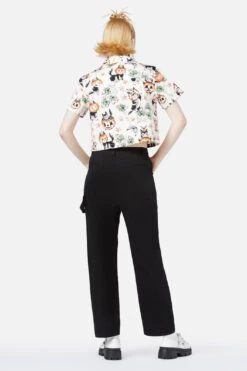 Pumpkin Patch Kitty Blouse -ModCloth BGFY084 020 04