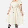 Curve Saloon Midi Dress -ModCloth BGFZ800 020 1