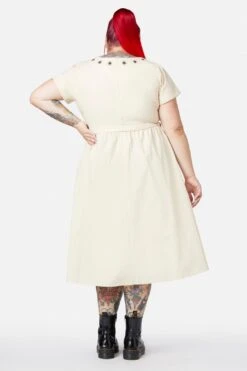 Curve Saloon Midi Dress -ModCloth BGFZ800 020 4