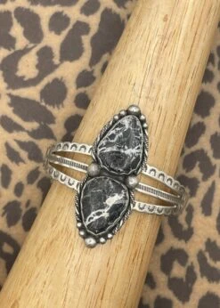 White Buffalo Turquoise Cuff Bracelet