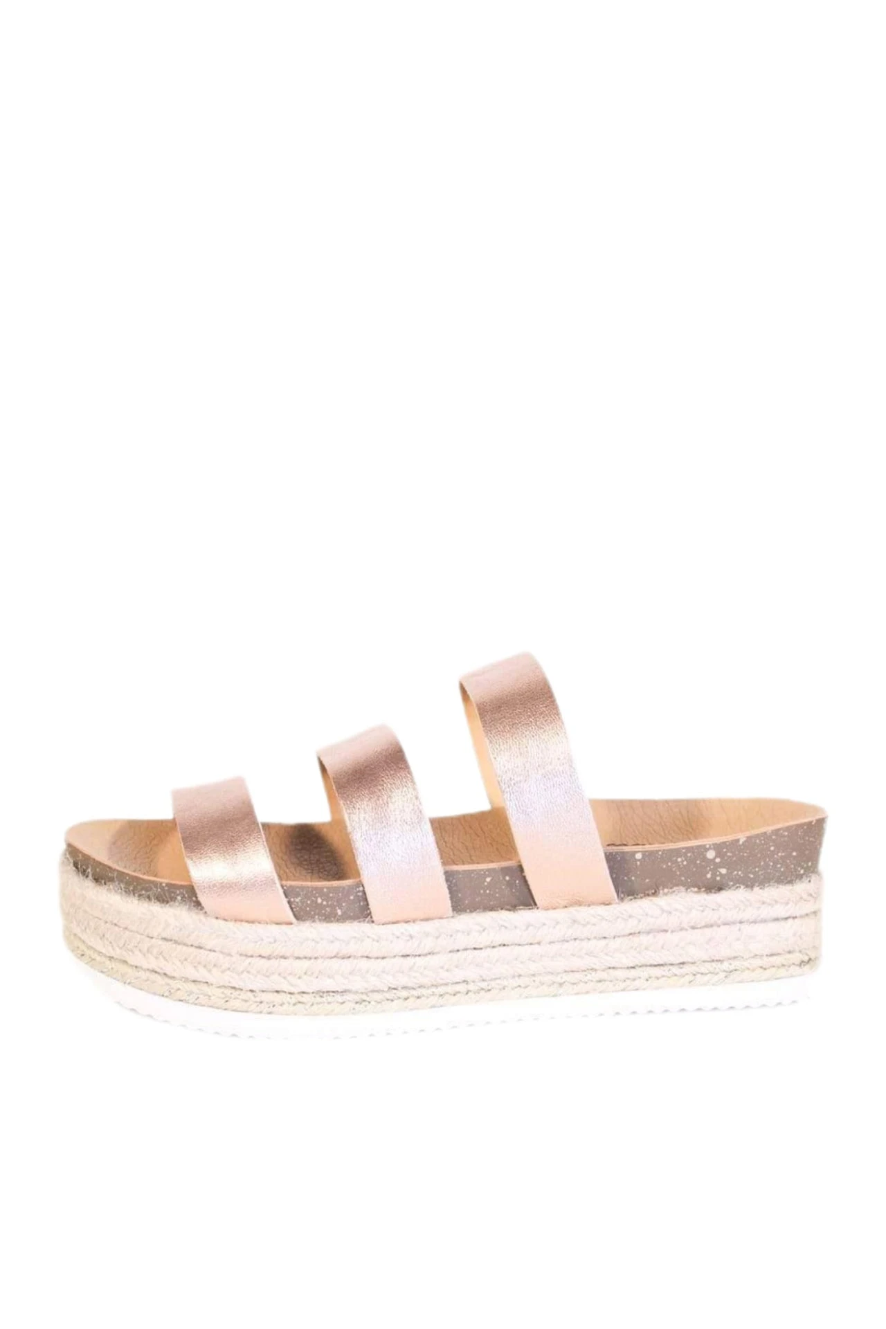 Chelsea Crew Costa Leather Platform Slides – Cork Flatform Tri-Strap Sandals 4 Chelsea Crew Costa Leather Platform Slides – Cork Flatform Tri-Strap Sandals - Image 2
