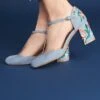 Frenchie T-Strap Embroidered Heels -ModCloth ChelseaCrewEmbroideredFrenchHeels