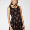 Devil Viscose Skater Dress -ModCloth DGFS145305 001 1