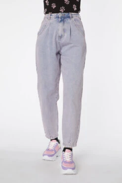 Dixie Denim Classic Peg Leg Jeans – Tapered Ankle & Scoop Pocket Slim Fit -ModCloth DGFT032318 206 4