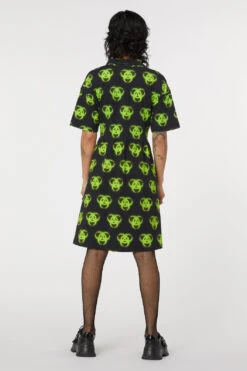Biohazard Print Smock Dress -ModCloth DGFU045305 001 2