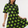 Biohazard Print Smock Dress 2 Biohazard Print Smock Dress -ModCloth DGFU045305 001 4