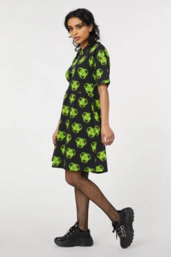 Biohazard Print Smock Dress -ModCloth DGFU045305 001 5