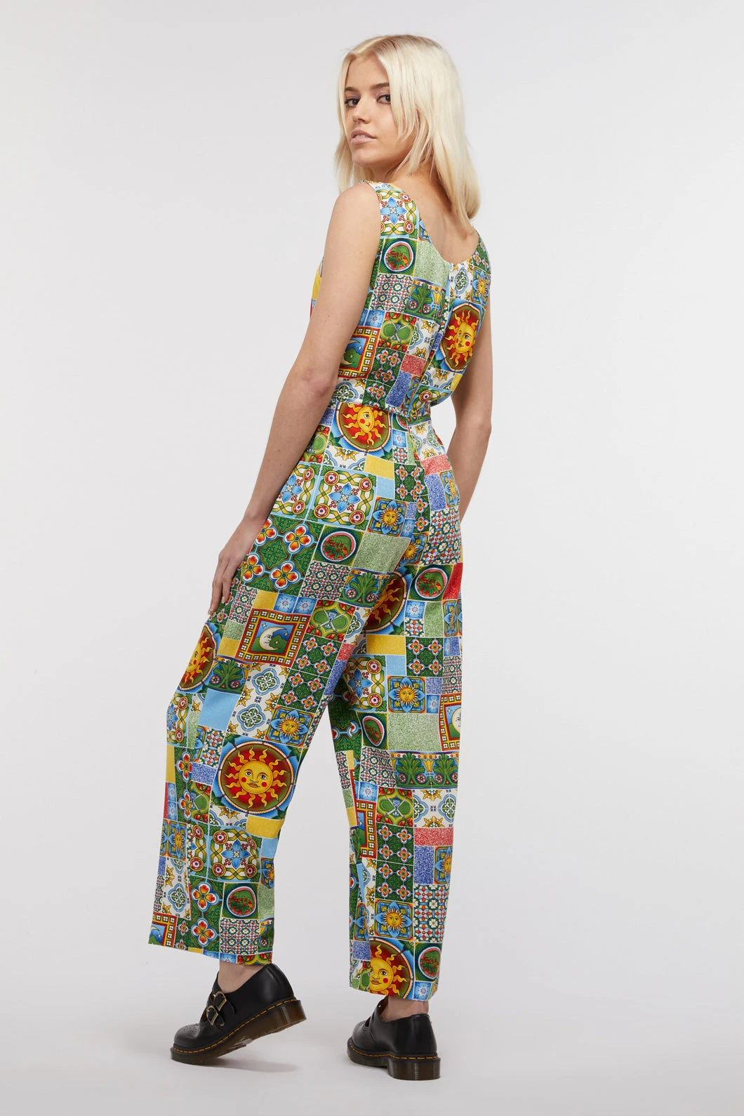 Majolica Viscose Jumpsuit 5 Majolica Viscose Jumpsuit - Image 3