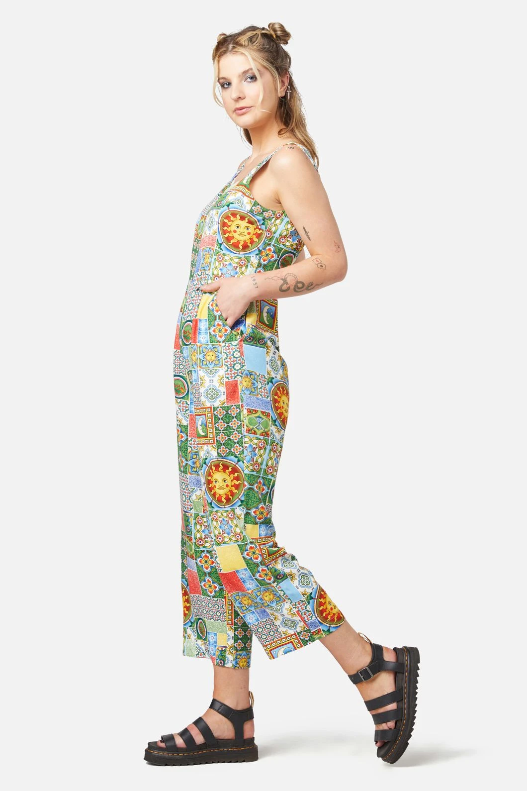 Majolica Viscose Jumpsuit 6 Majolica Viscose Jumpsuit - Image 4