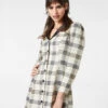 Crescent Tartan Long Sleeve Dress 2 Crescent Tartan Long Sleeve Dress -ModCloth DGFV537 030 1