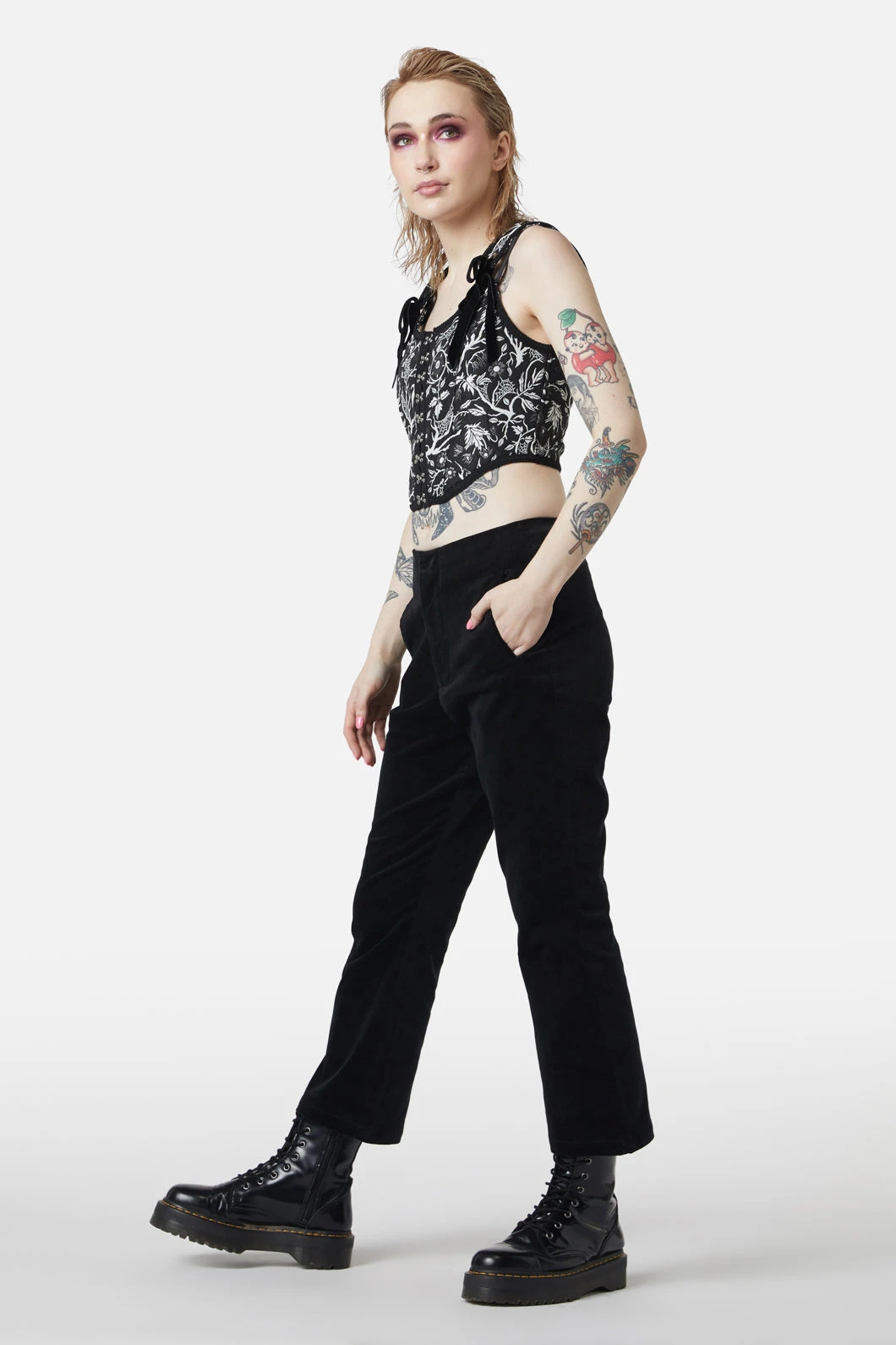 At The Alter Velvet Kick Flares 5 At The Alter Velvet Kick Flares - Image 3