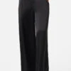 Dangerfield Black Satin Call Me Pant - Sleek Straight-Leg Elegant Trousers 2 Dangerfield Black Satin Call Me Pant - Sleek Straight-Leg Elegant Trousers -ModCloth DGFW370 001 1