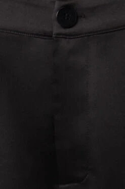 Dangerfield Black Satin Call Me Pant - Sleek Straight-Leg Elegant Trousers 15 Dangerfield Black Satin Call Me Pant - Sleek Straight-Leg Elegant Trousers -ModCloth DGFW370 001 5
