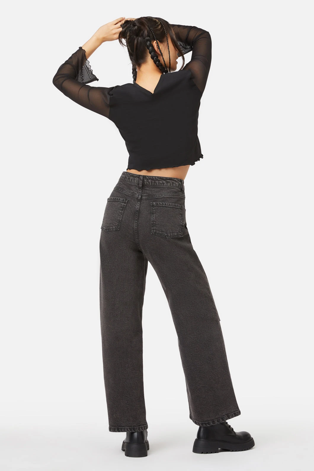 The Astral Wide Leg Jeans 6 The Astral Wide Leg Jeans - Image 4