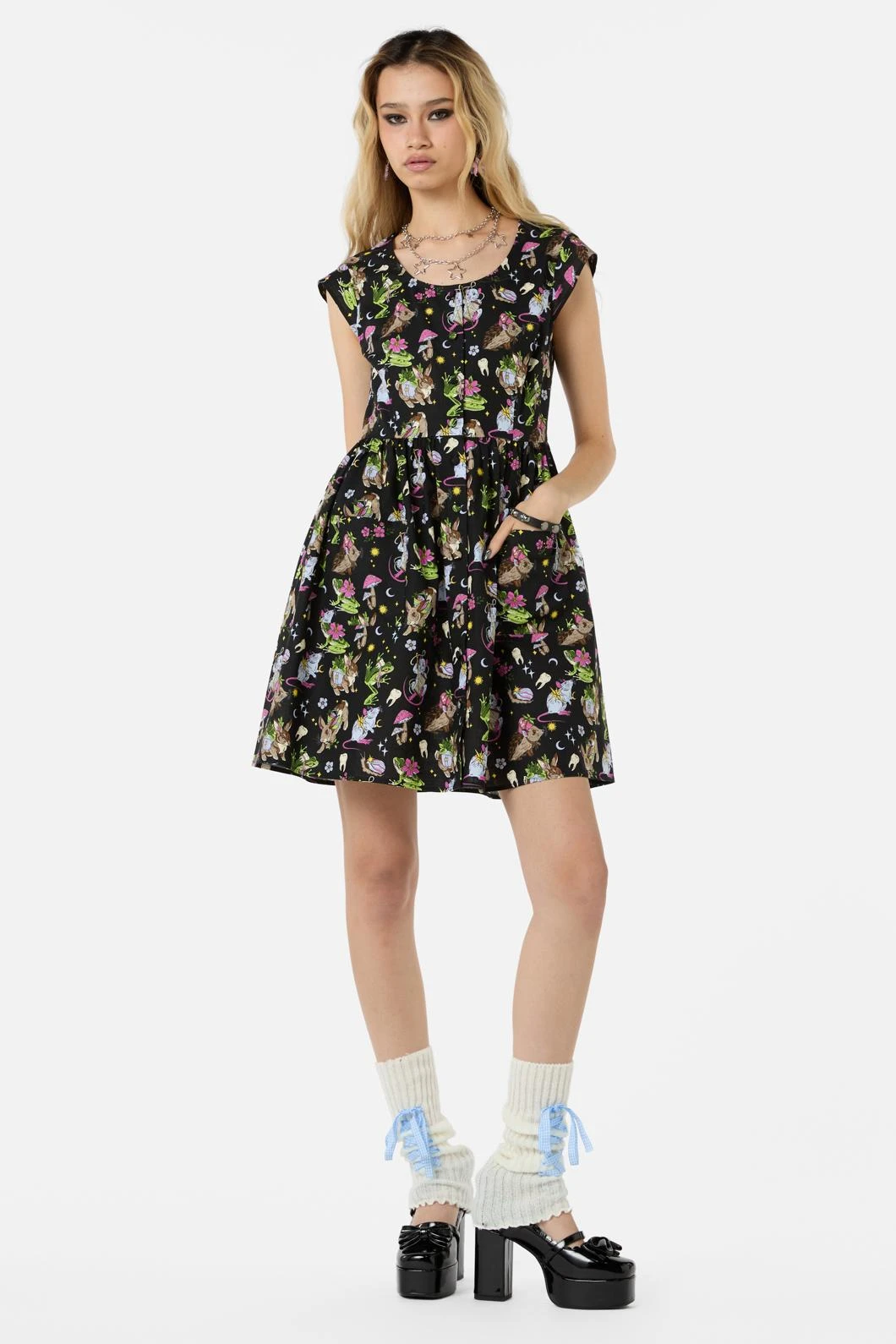 Collectors Guild Print Dress 4 Collectors Guild Print Dress - Image 2