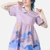 Goodnight Bunny Border Dress -ModCloth DGFZ168 097 24