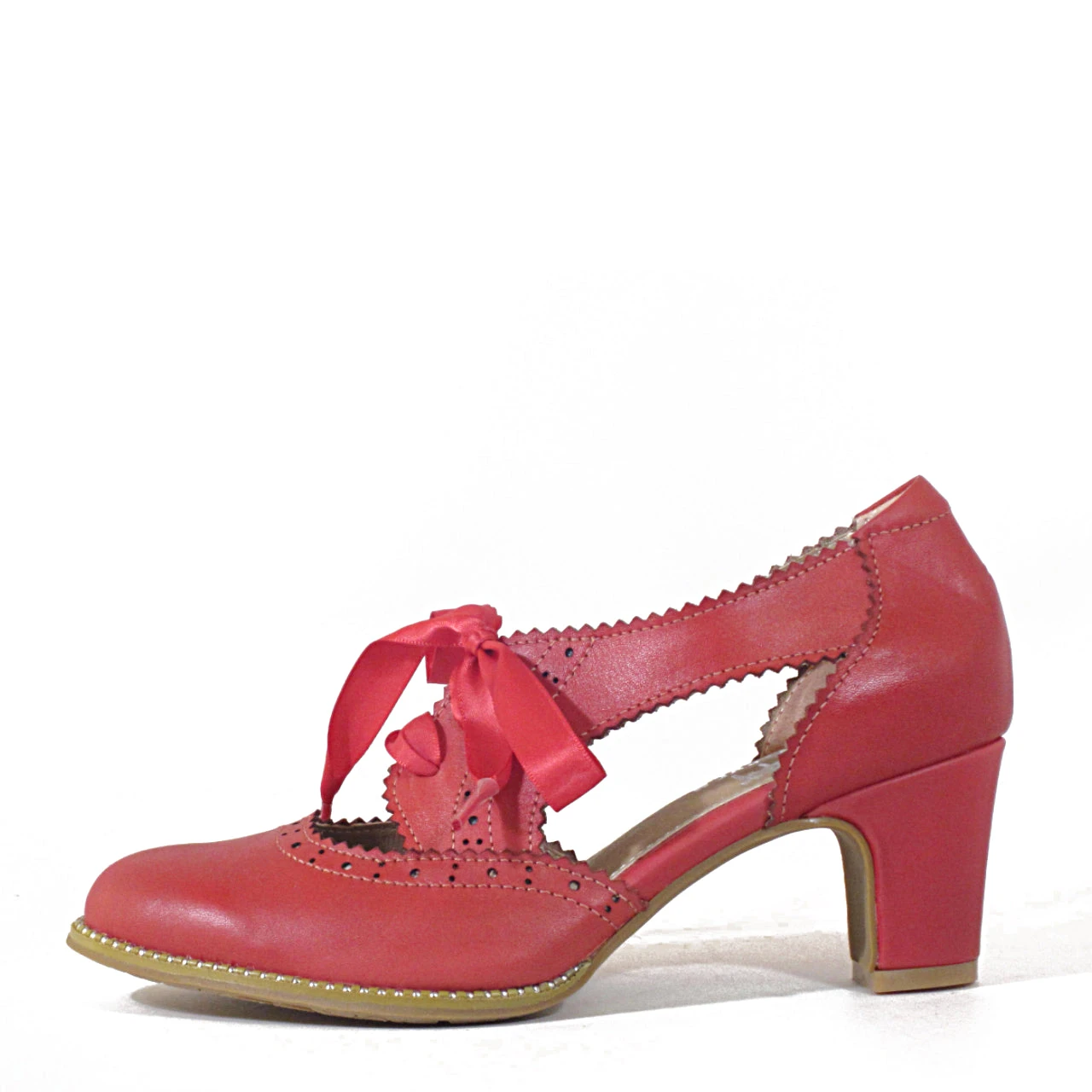 Donna Vintage Lace-Up Heels 5 Donna Vintage Lace-Up Heels - Image 3