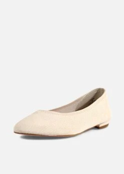 Flyer Knit Fabric Flats -ModCloth FLYER BONE 1 0f72fee7 ba82 4f15 8da5 2bd3dfb5b682