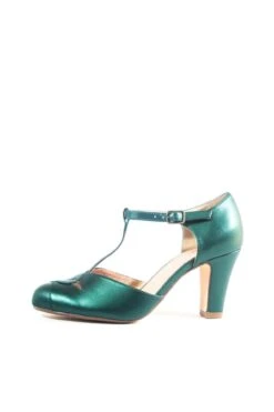 Glinda Silver Metallic T-Strap Vintage Inspired Cutout Block Heels -ModCloth GLINDA PU CHELSEACREW GREEN 02 622478fd d02c 4318 bfef ac6da8330aa0 1