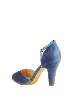 Lola Velvet Heels -ModCloth LOLA BLUEVELVET 1 PhotoRoom 2