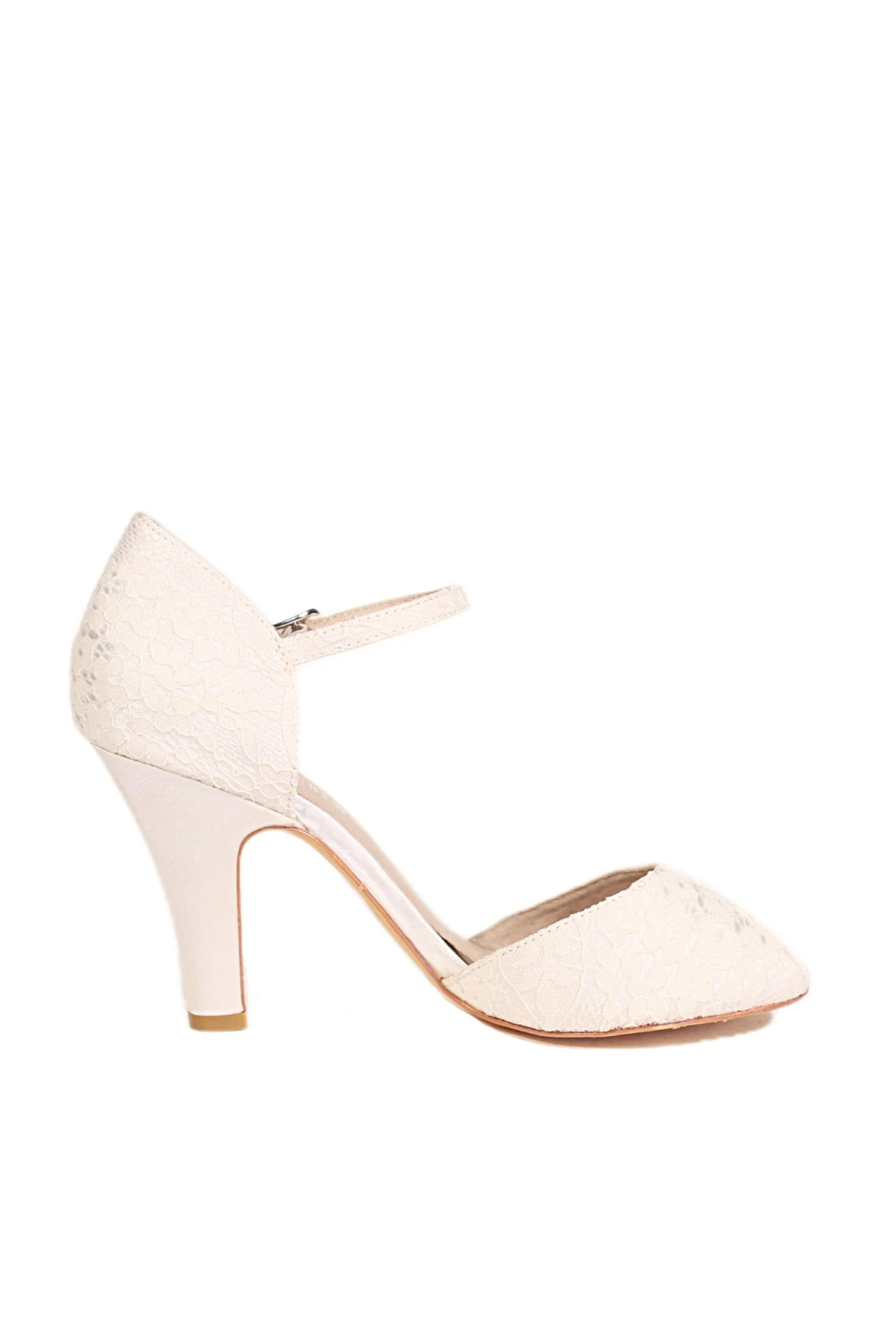 Chelsea Crew Lulu Ivory Lace Peep Toe – Vintage Gatsby-Inspired Mid Heel Pump 11 Chelsea Crew Lulu Ivory Lace Peep Toe – Vintage Gatsby-Inspired Mid Heel Pump - Image 9