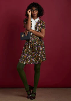 Yes, Darling Fit And Flare Dress