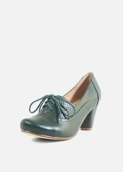 Maytal Retro Heels -ModCloth MAYTAL GREEN 55 192f18d6 5d8b 47f3 bfaf a831471d2a4a