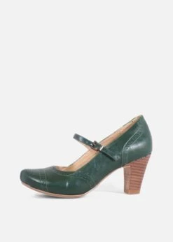 Melody Retro Heels -ModCloth MELODY GREEN 2 1 5ab1c717 2584 4875 8a96 5e18060f50e9