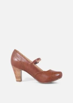 Melody Retro Heels -ModCloth MELODY TAN 4 1 cad30704 37eb 4cf6 b443 fe119d688ec8