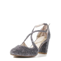 Oren Glitter Mary Jane Heels 15 Oren Glitter Mary Jane Heels -ModCloth OREN SILVERGLIT 1 1