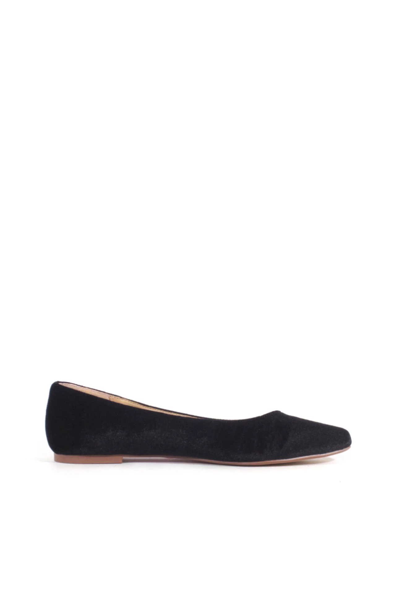 Chelsea Crew Pammy Black Velvet Pointed-Toe Ballet Flats 5 Chelsea Crew Pammy Black Velvet Pointed-Toe Ballet Flats - Image 3