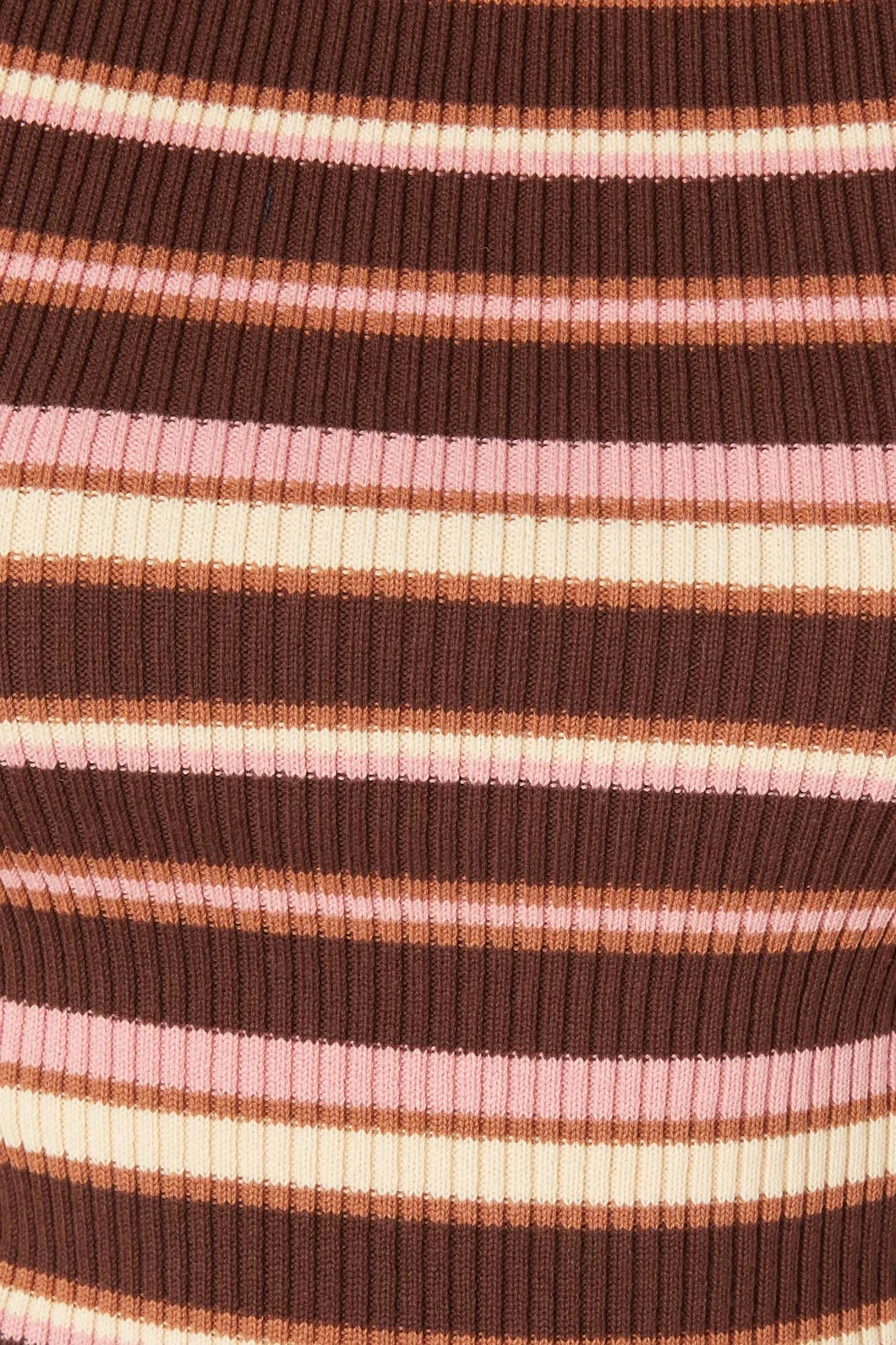 Ava Striped Ribbed Knit Top - Boat Neck Elbow-Length Sleeve Slim Fit Tee 7 Ava Striped Ribbed Knit Top - Boat Neck Elbow-Length Sleeve Slim Fit Tee - Image 5