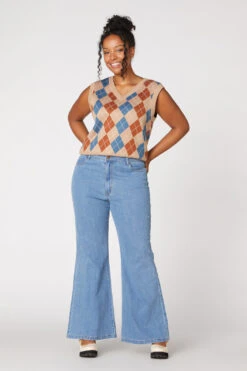 Ines Flare Jean -ModCloth PGFT156118 067 8