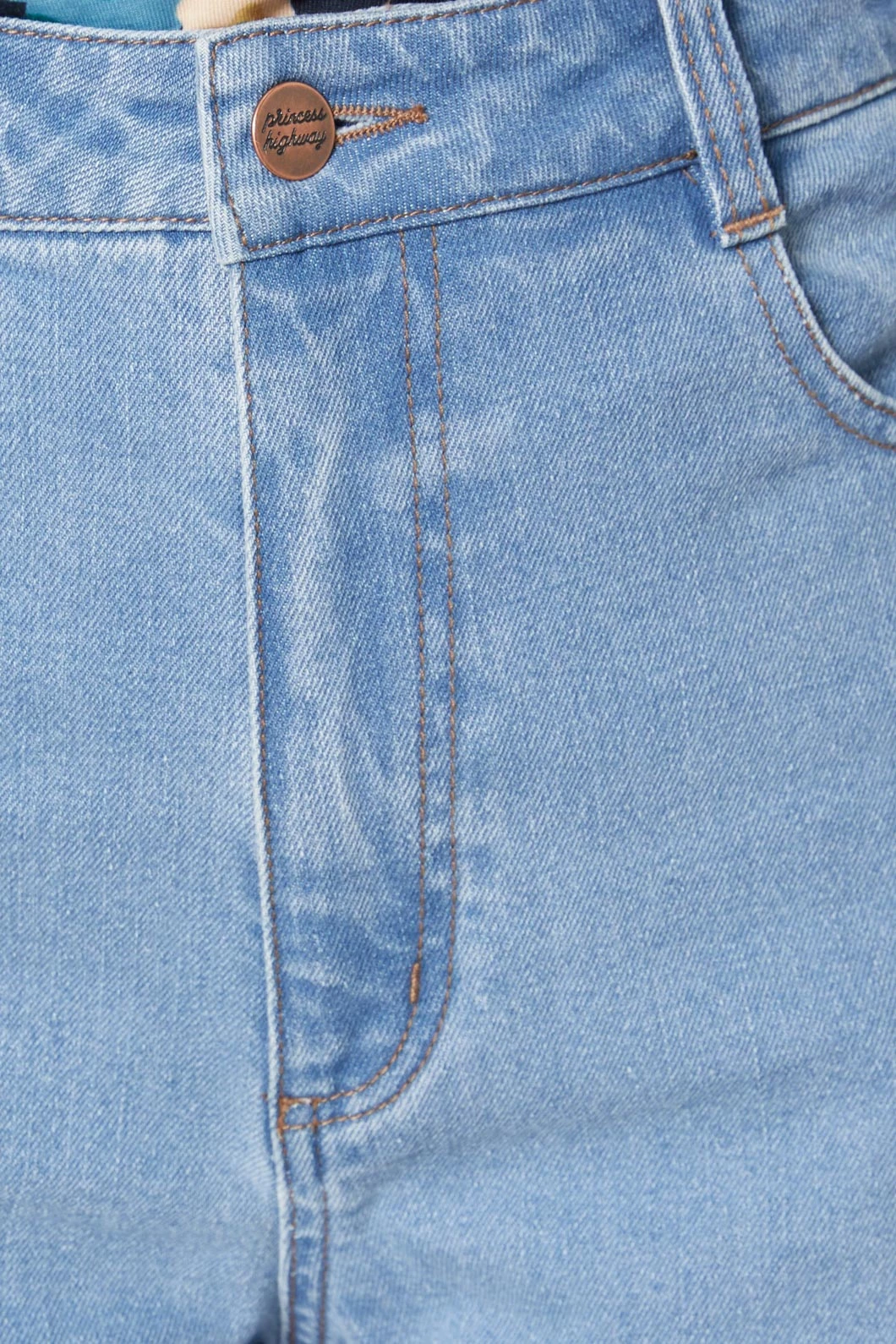 Emily Dark Denim High-Rise Bootleg Jeans – Vintage Stretch Denim Pants 7 Emily Dark Denim High-Rise Bootleg Jeans – Vintage Stretch Denim Pants - Image 5