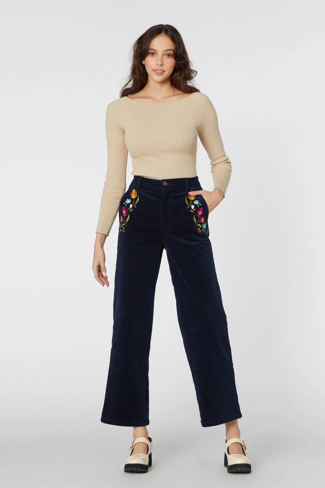Ingrid Floral Jean 3 Ingrid Floral Jean