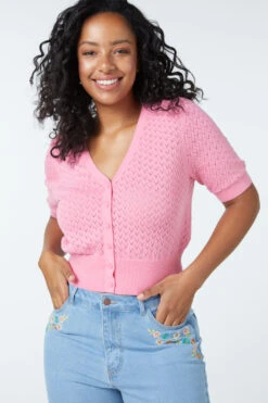 Piper Short Sleeve Cardi -ModCloth PGFU420103 007 10