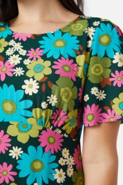 Pattie Floral Maxi Dress – 70s Bold Bloom Short Sleeve Viscose 18 Pattie Floral Maxi Dress – 70s Bold Bloom Short Sleeve Viscose -ModCloth PGFV032105 016 4